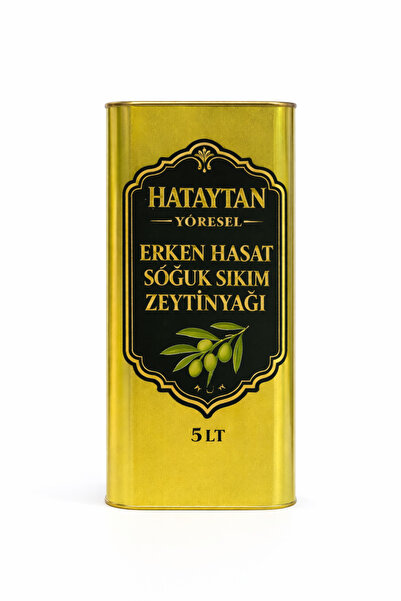 hataytanyöresel ERKEN HASAT SOĞUK SIKIM ZEYTİNYAĞI 5 LT