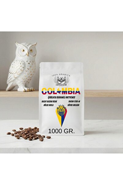 Coffee Colombia Nitelikli Kahve 1 Kg