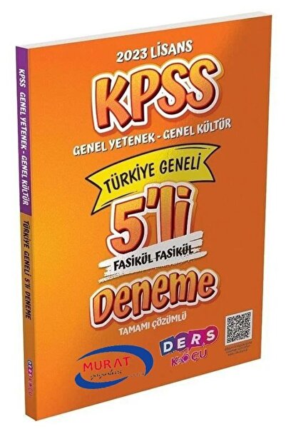 Murat Yayınları SÜPER FİYAT - Murat KPSS Genel Yetenek Genel Kültür Ders Koçu...