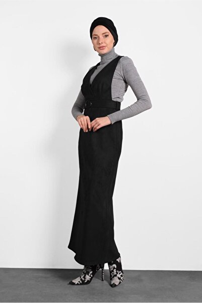 Alvina KEMERLİ SÜET JİLE ELBİSE 40292