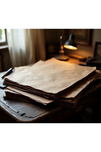 KAAN MATBAA **10 Adet** 35x50 cm Kraft Ambalaj Çizim Kağıdı 90 Gr. Çiçek Buket Paketleme ve Hediyelik