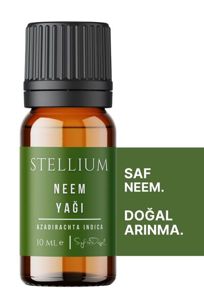 STELLIUM Neem Yağı Tesbih Ağacı Yağı Soğuk Sıkım 10 ml