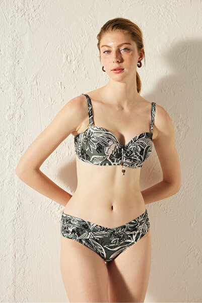 Penti Ciamis – Bikinihose mit Blumenmuster und Twist