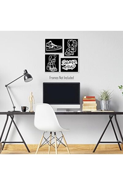 ALAYRA International ملصقات أحذية رياضية من ALAYRA (مجموعة من 4 ملصقات، مقاس ...