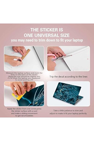 ALAYRA International ALAYRA Laptop Notebook Skin Sticker Cover Decal Fits 12 ...