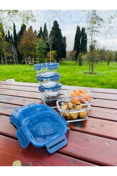 Paşabahçe 6-Piece Storage Container Set (355 Cc) (Lokie&Lock)