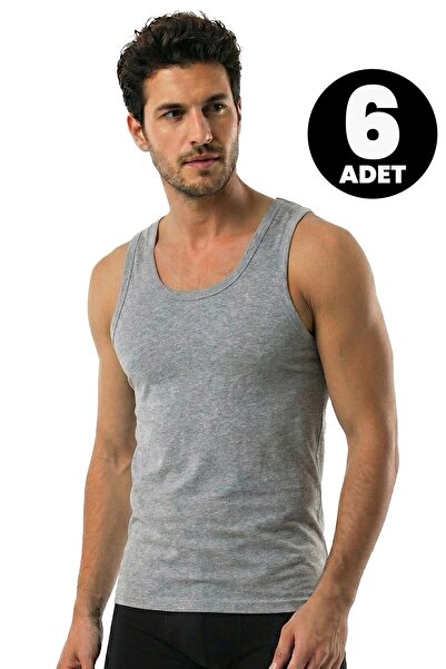 Öts 6'lı Erkek Atlet Süprem (%100 Pamuk)