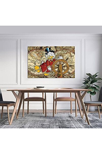 ALAYRA International ملصق مغامرات سكروج ماكداك من ألايرا، لوحة فنية زخرفية، م...