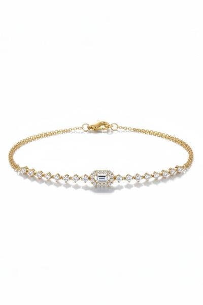 Çgk Çiğdem Gürel Kuyumculuk Baget Suyolu Altın Bileklik