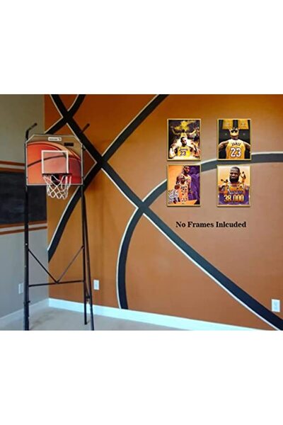 ALAYRA International ملصقات فنية لألايرا وليبرون جا، مطبوعات قماشية للملك ليب...