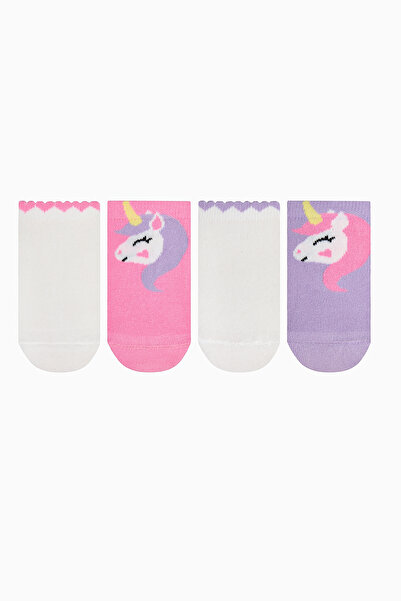Penti Многоцветни чорапи Sweet Unicorn за момичета от 4 бр