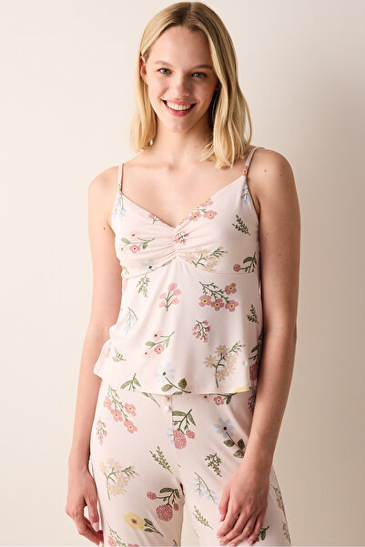 Penti بيجامة علوية من مارجوت باللون الوردي الفاتح