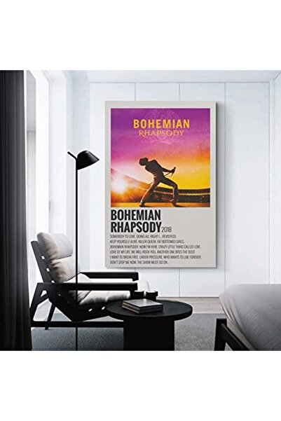 ALAYRA International ملصق فرقة كوين ذو الطابع الجمالي التسعيني، ملصق فريدي مي...