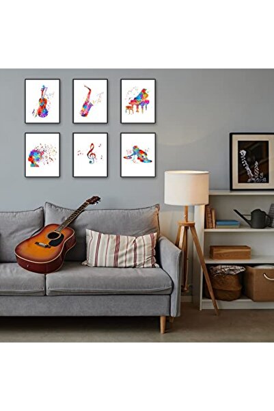 ALAYRA International ملصق موسيقي لفرقة ألايرا، مطبوعات آلات موسيقية، مطبوعة م...