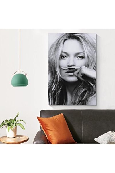 ALAYRA International ملصق صور بالأبيض والأسود لكيت موس من تصميم ألايرا، مطبوع...