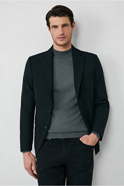 Kiğılı 7 Drop Slim Fit Dar Kesim Mevsimlik Klasik Ceket