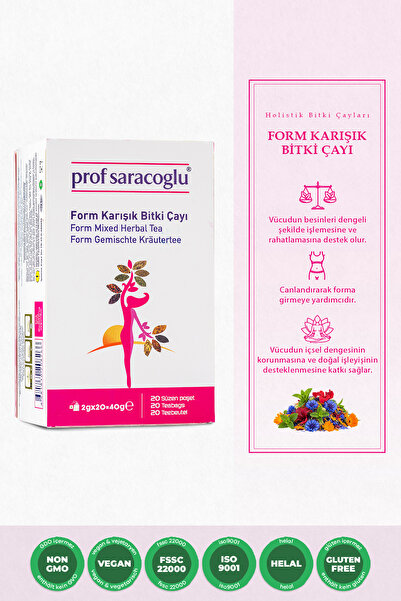 prof saracoglu Form Karışık Bitki Çayı 20'li
