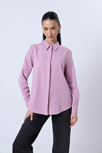 the basics Pamuklu Gizli Patlı Gömlek