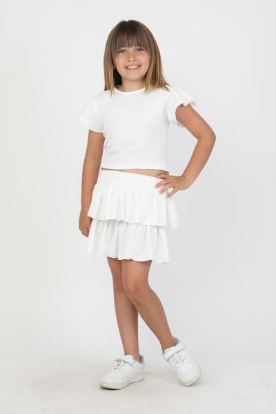 NEWKİDS Set pentru fete cu fustă răsucită