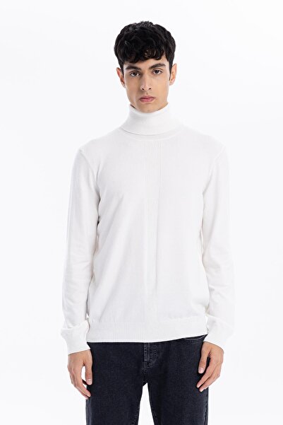 GMG FIRENZE Balıkçı Yaka Slim Fit Basic Erkek Kazak