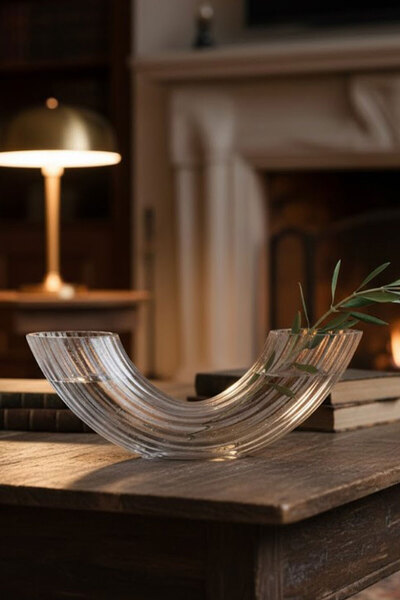 Paşabahçe El İmalatı Boynuz Vazo19868