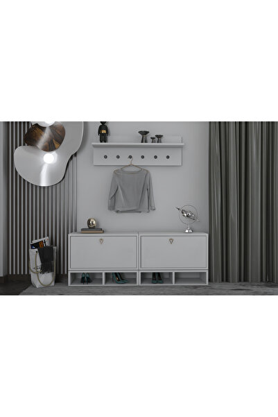 nettrends.net the new trend of shopping Modüler Askılı Raflı Çift Kapaklı Aya...