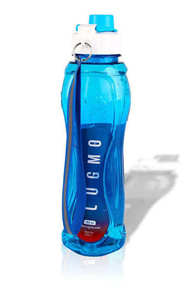 LUGMO Matara Suluk Kapaklı Okul Spor 750 ML Mavi