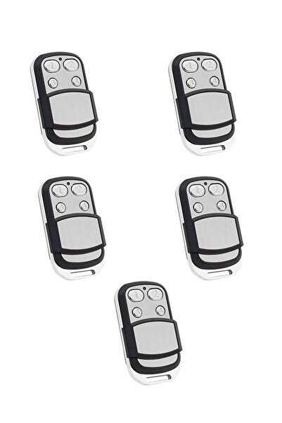 smackbio 5 Adet - 433 MHz AKILLI KODLANABİLİR OTOPARK BARİYER GARAJ KEPENK KU...