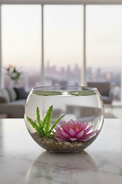 Paşabahçe Денизли ръчно изработена стъклена кристална ваза 1 брой 1000525 15346