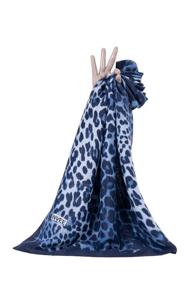 Invee Pia Pia Şal İNDİGO