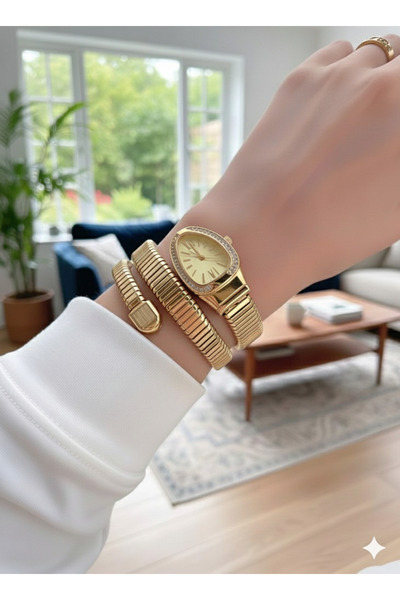 SKMİ ساعة ثعبان، ساعة ملفوفة، ساعة يد نسائية 3577