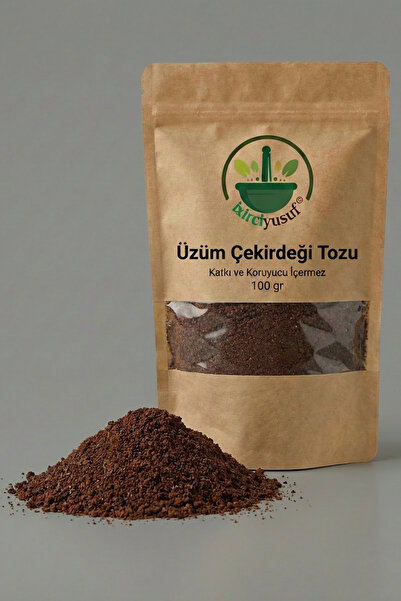 ixirciyusuf Üzüm Çekirdeği Tozu (Grape Seed Powder – Ground Grape Seed) Doğal...