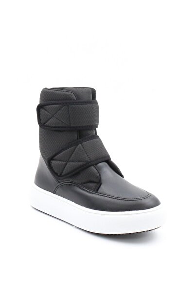 Pinokyo Congo Black 31-35 Cizme pentru copii cu căptușeală cu velcro