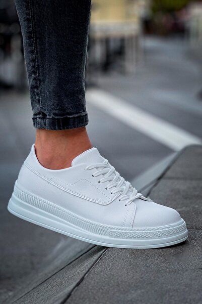 Zerenyus Zrc2401 top quality lace-up daily comfortable men's sports shoes white