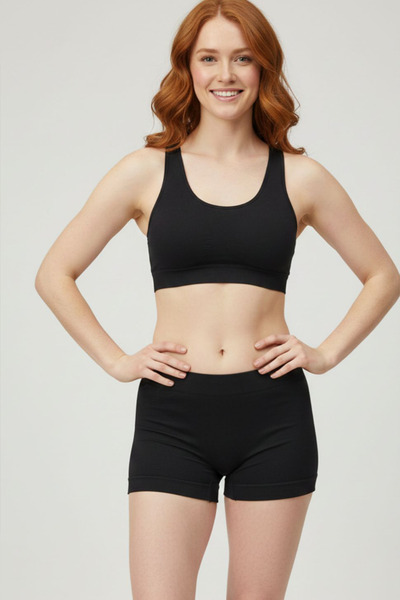 F&W FİT WOMEN BOXER tricotat fără cusături, care nu lasă urme, 2001