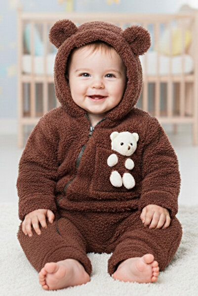 bshood X Arzu Design Oyuncak Ayıcıklı Kışlık Tulum