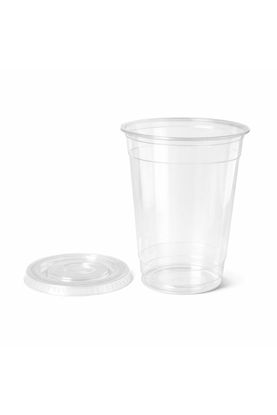 KARADENİZ PLASTİK Plastik Pet Bardak 350 CC 20 Adet Parti Kokteyl Ice Cup Soğ...