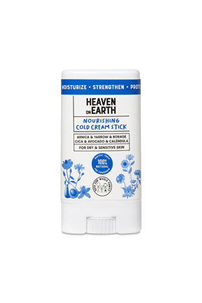 Heaven on Earth Besleyici Cold Cream Stick- Soğuk Hava Yıpratıcı Etki Karşıtı - %100 Doğal ve Organik içerikli 15ml