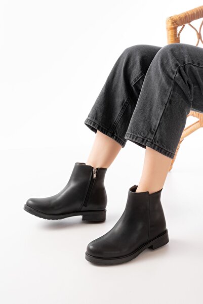 Zerenyus ZRİN165-204 Premium Μαύρες Γυναικείες Μπότες με φερμουάρ