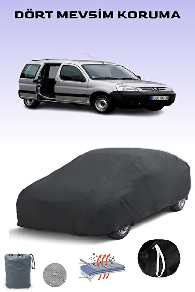 Breen أسود، PEUGEOT PARTNER COMBI 2002 - 2008، مشمع السيارة، غطاء السيارة، خي...