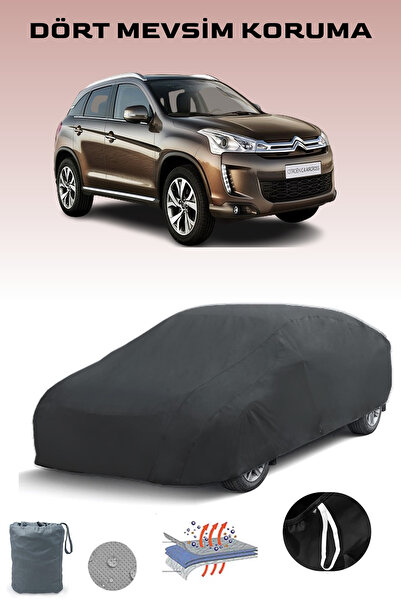 Breen أسود، CITROEN C4 AIRCROSS 2012 - 2021، مشمع السيارة، غطاء السيارة، خيمة...