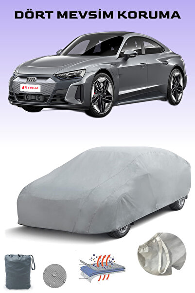 Breen غطاء سيارة أودي إي-ترون جي تي باللون الرمادي، غطاء سيارة، خيمة سيارة