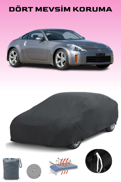 Breen أسود، نيسان 350 Z 2006 - 2008، مشمع السيارة، غطاء السيارة، خيمة السيارة