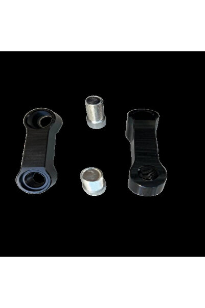 Alkan MB ÜNİVERSAL AYNA UZATMA GENİŞLETME APARATI SİYAH 10mm DÜZ DİŞ PCX