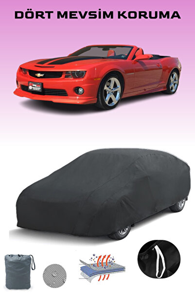 Breen أسود، شيفروليه كامارو قابلة للتحويل 2013 - 2016، مشمع السيارة، غطاء الس...