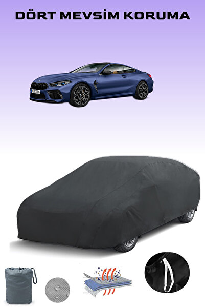 Breen أسود، BMW M8 كوبيه، مشمع السيارة، غطاء السيارة، خيمة السيارة
