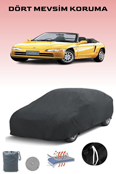 Breen Black, Honda Beat 1991 - 1996, Car Tarpaulin, Auto Cover, Car Tent