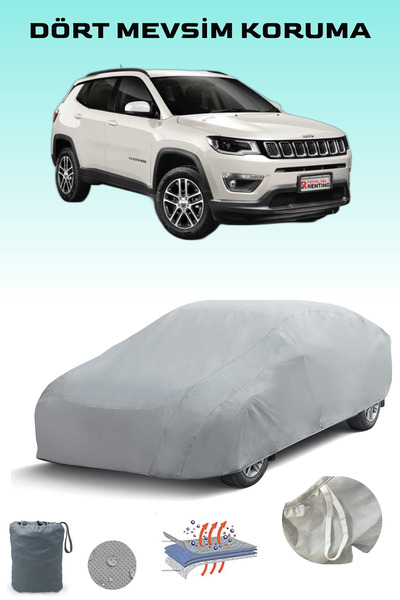 Breen Jeep Compass 1 - مشمع سيارات متوافق، خيمة سيارة مقاومة للماء والشمس