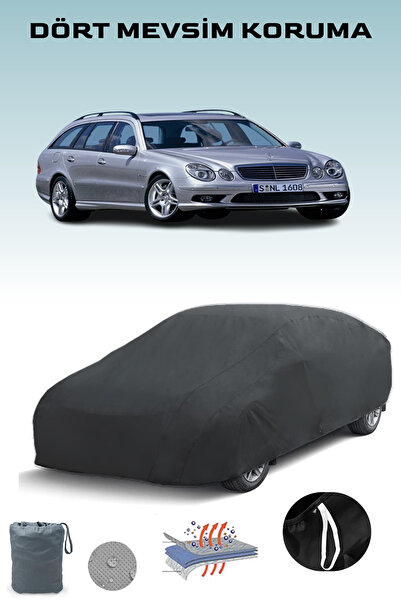 Breen أسود، لسيارة مرسيدس E 55 AMG T-MODELL (S211) 2004 - 2006، مشمع السيارة،...