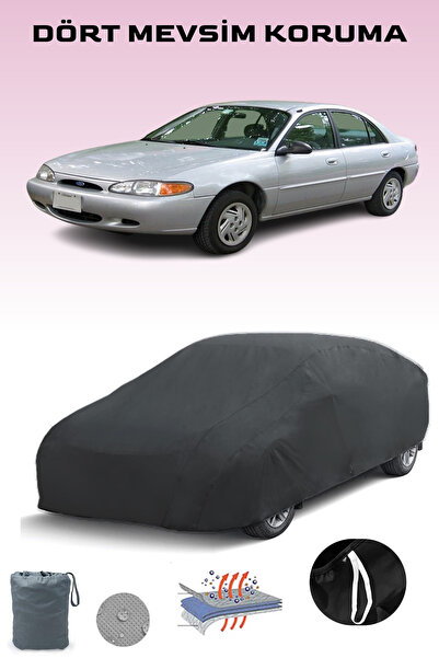 Breen غطاء سيارة فورد إسكورت سيدان أسود، غطاء سيارة، خيمة سيارة